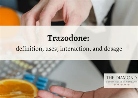 Trazodone: uses, dosing, warnings, adverse events, interactions.